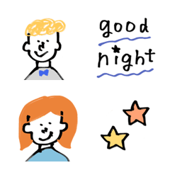 cute simple illustration Emoji