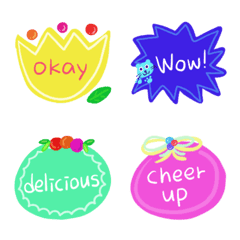 English message emoji