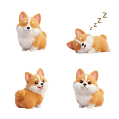 Corgi Mood Day Emoji