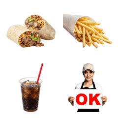 Burrito dan taco realistis