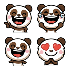 Anim. Overreaction Brown Panda 2nd