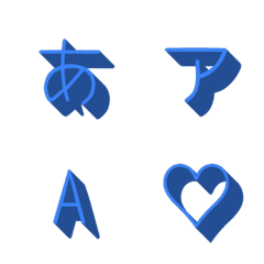 e-Emoji Deco Text(Kana/Alphanum) 401
