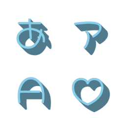 e-Emoji Deco Text(Kana/Alphanum) 404