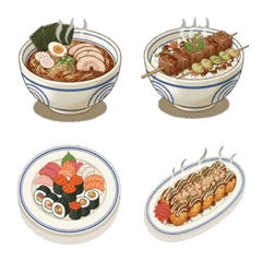 Asia Food Emoji Series – Japan