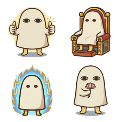 メジェドくん１年中使える絵文字