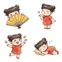 Cheerful Little Muay: Red Cheeks