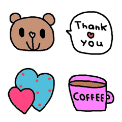 nenerin色んな絵文字セット可愛い323
