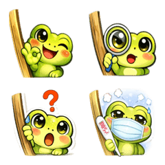 探頭小青蛙表情符號