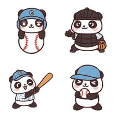 Baseball Panda Emoji