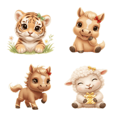 Emoji Hewan Zodiak Lucu – Tahun Kuda