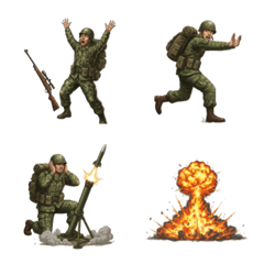 ชีวิตประจำวันของทหารสมจริง