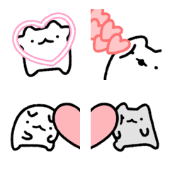 fool cat love love move Emoji