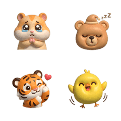 Animal Sticker Emoji vol. 02