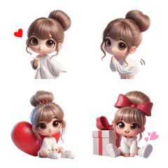 Cute Girl Emojis for Daily Use