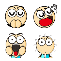 BIG HEAD YUAN EMOJI  PART TWO