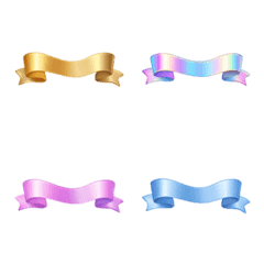 ริบบิ้นพลิ้วไหว 3D (34 แบบ)