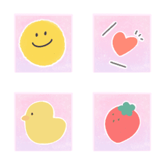 tile-like emoji(pink)