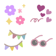 Cute yet mature, muted-tone Emoji