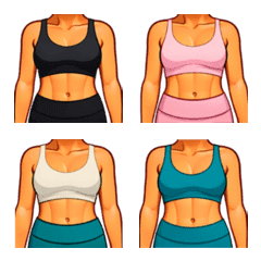 ร่างกายฟิตเนสผู้หญิง