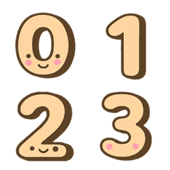 Cute numbers and special characters V.2