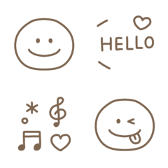 毎日使える♡顔文字