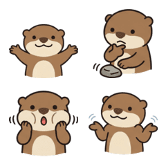 Otter's Quirky Emoji
