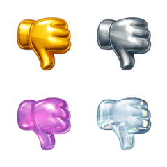 サムズダウン（34種）