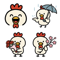 こっこくんの１年中使える絵文字