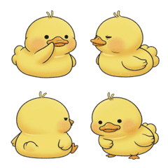 DUCKY 表情符號 v2｜更澎更可愛回來了