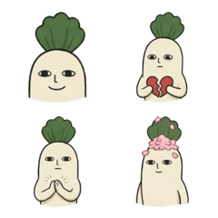 Daikon's All-Year Emoji