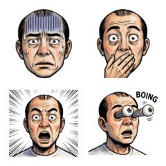 40 Surprised Uncle Emoji Collection!