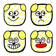 dot yellow inuwo emoji