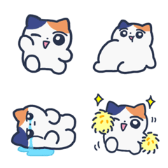 ちょっと青いネコの絵文字