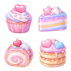 ゆめかわスイーツ♡ぷっくりつやつや04