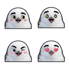 Mochi Samurai Head Emojis