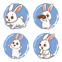 Rabbit's Mood Diary (Blue)