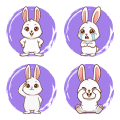 Rabbit's Mood Diary (Purple)