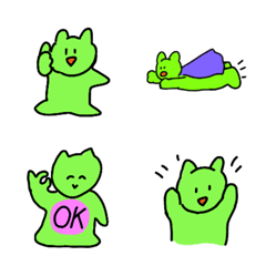 Green creature emoji