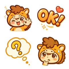 Cute Expressions of Pony Kangbao