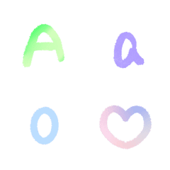 Letters|Numbers|Symbols Colour Symbols 1