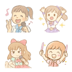 デフォルメアイドルガール