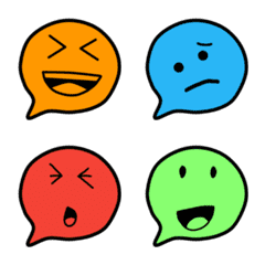 低クオリティ！手書き吹き出し絵文字