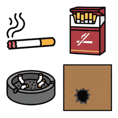 Smoking Break & Manner Emojis2