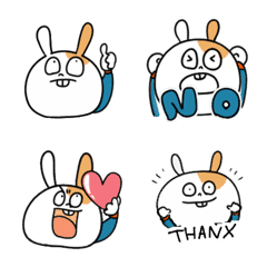 うさぎバスケ部達の絵文字