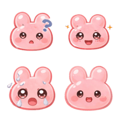 えずころ〜グミうさイチゴの絵文字