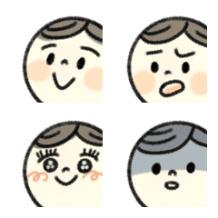 まんまるちゃんの普段絵文字