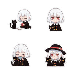 สาวน้อย แมว และปลาของพวกเขา