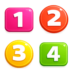 Cute Number & Symbol Emojis