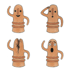Funny Haniwa Emoji