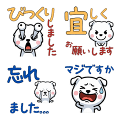 Polite White Bulldog 5th